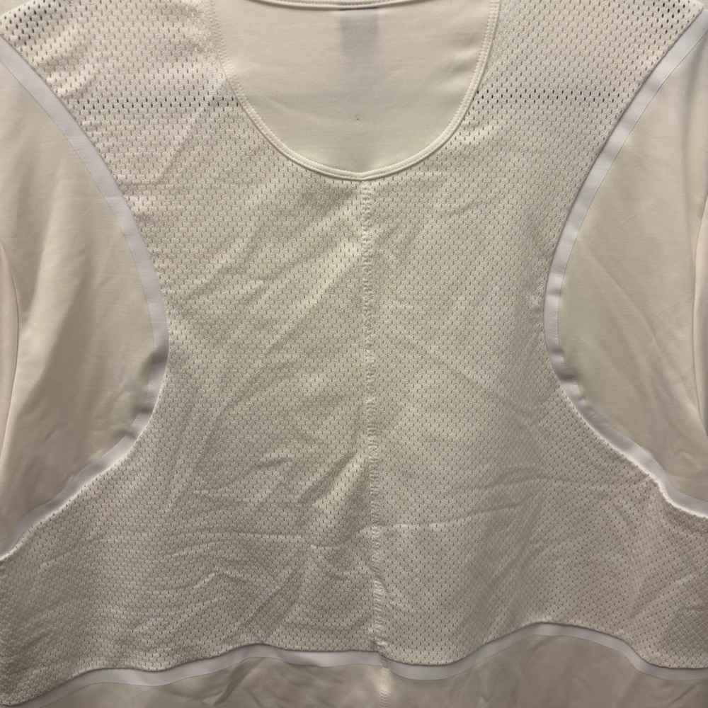 1. Adidas by Stella McCartney Run Loose Tee in White - Picture 8 of 9